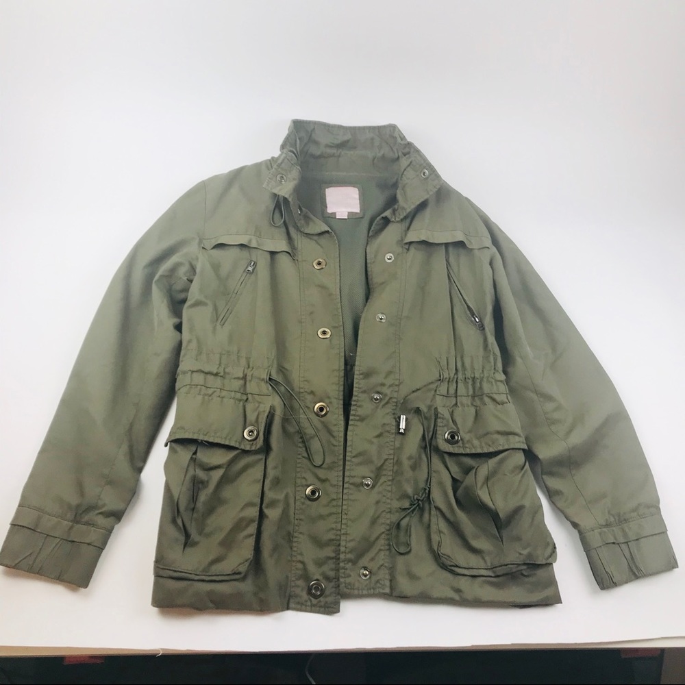 Romeo & Juliet Couture M Army Green utility jacket